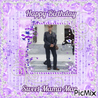 Happy Birthday Sweet Mama-Mae - GIF เคลื่อนไหวฟรี
