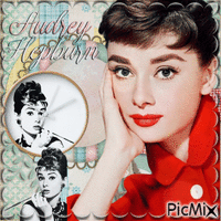 Audrey Hepburn - Ilmainen animoitu GIF