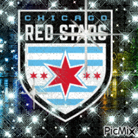 chicago red stars 1 - GIF animé gratuit
