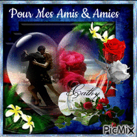 Cadeau Pour Mes Amies & Amis анимиран GIF