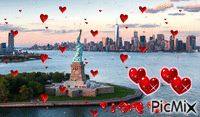 I LOVE NEW YORK - Ingyenes animált GIF