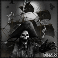 The Undead Pirate-RM-09-18-23 - Zdarma animovaný GIF