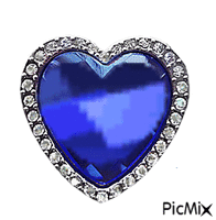 cœur bleu