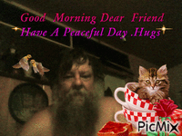 good morning my friends - Darmowy animowany GIF