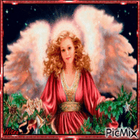 The Red Angel 😇 Animiertes GIF