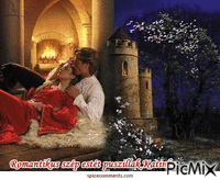 Romantikus este - Ingyenes animált GIF