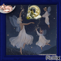 Dança dos anjos GIF animado