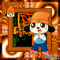 ♣Parappa the Rapper in Orange♣ - Δωρεάν κινούμενο GIF