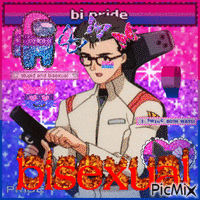 Bisexual Makoto Hyuuga κινούμενο GIF