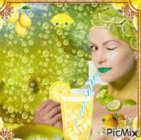 Les Citrons s'amusent - GIF animado gratis