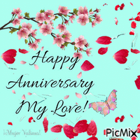 Happy Anniversary My Love! - GIF animé gratuit