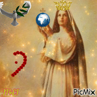 Virgin Mary animerad GIF
