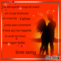 chanson d'amour - Free animated GIF