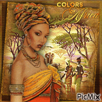 Bellezza africana -Concorso - Бесплатни анимирани ГИФ