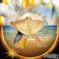 GOODBYE BEACH SUMMER Animated GIF