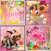 Springtime - Ledyba animovaný GIF