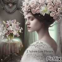 J'Adore les Fleurs - Δωρεάν κινούμενο GIF