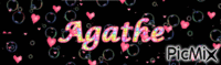 Agathe ♥ - GIF animé gratuit