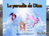 Le paradis de Dieu - GIF animado gratis