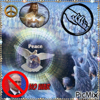 Make Peace, Not War - Безплатен анимиран GIF