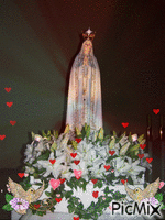 Notre-Dame de Fatima - GIF animé gratuit