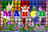 MARCH 2019 动画 GIF