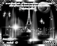 paris la nuit - Бесплатный анимированный гифка