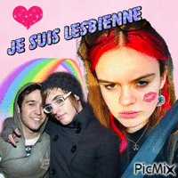 my lesbo myspace pfp - Free animated GIF