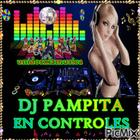 DJ PAMPITA CONTROLES GIF animé