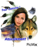 Pour Lamiche un Ami ! - Бесплатный анимированный гифка