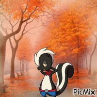 end of fall nanskunk - GIF animasi gratis