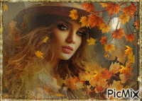 Донна Осень - Безплатен анимиран GIF