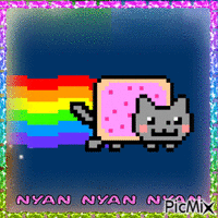 Nyan - Bezmaksas animēts GIF