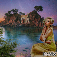 tranquility of nature GIF animé