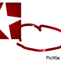 Etoile rouge animovaný GIF