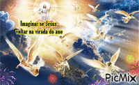 volta de Jesus - Бесплатный анимированный гифка