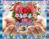 for you my friend анимиран GIF