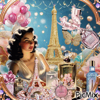 Perfume Paris animoitu GIF