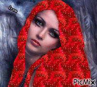 kızıl kız - Besplatni animirani GIF