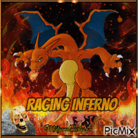 Pokemon Raging Inferno - GIF animasi gratis