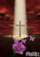 cruz resucitada - Безплатен анимиран GIF