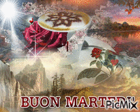 BUON MARTEDI' - Darmowy animowany GIF
