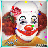 Clown puppeteer