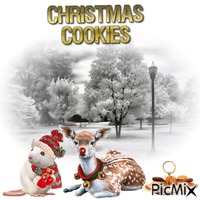 Christmas Cookies анимированный гифка