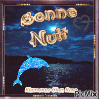 Bonne Nuit анимированный гифка