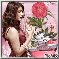 Perfume Peony animovaný GIF