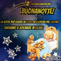 Buonanotte di Sogni! animovaný GIF