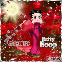 Betty Boop animuotas GIF