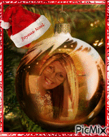 boule de Noël - Ingyenes animált GIF