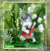 joyeux 1er mai - Animovaný GIF zadarmo